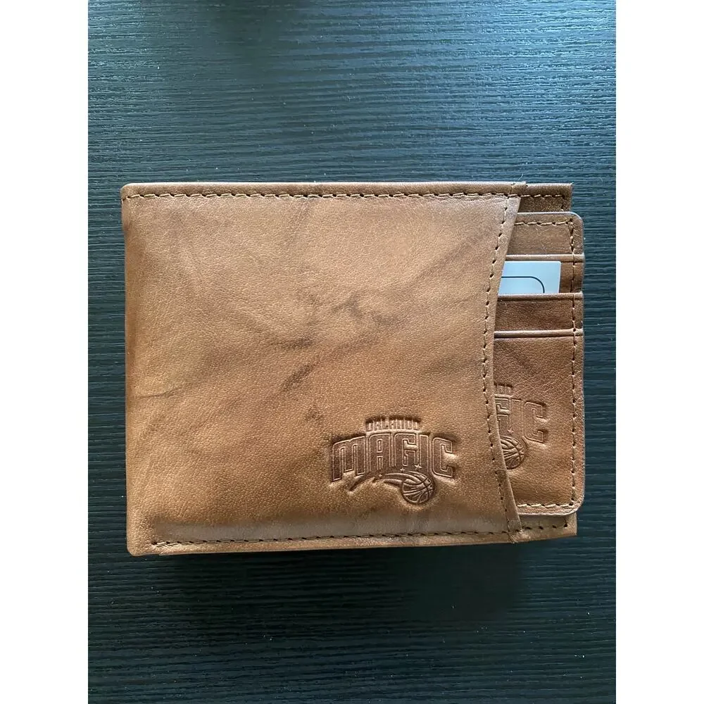 NBA Orlando Magic Genuine Leather Slider Wallet